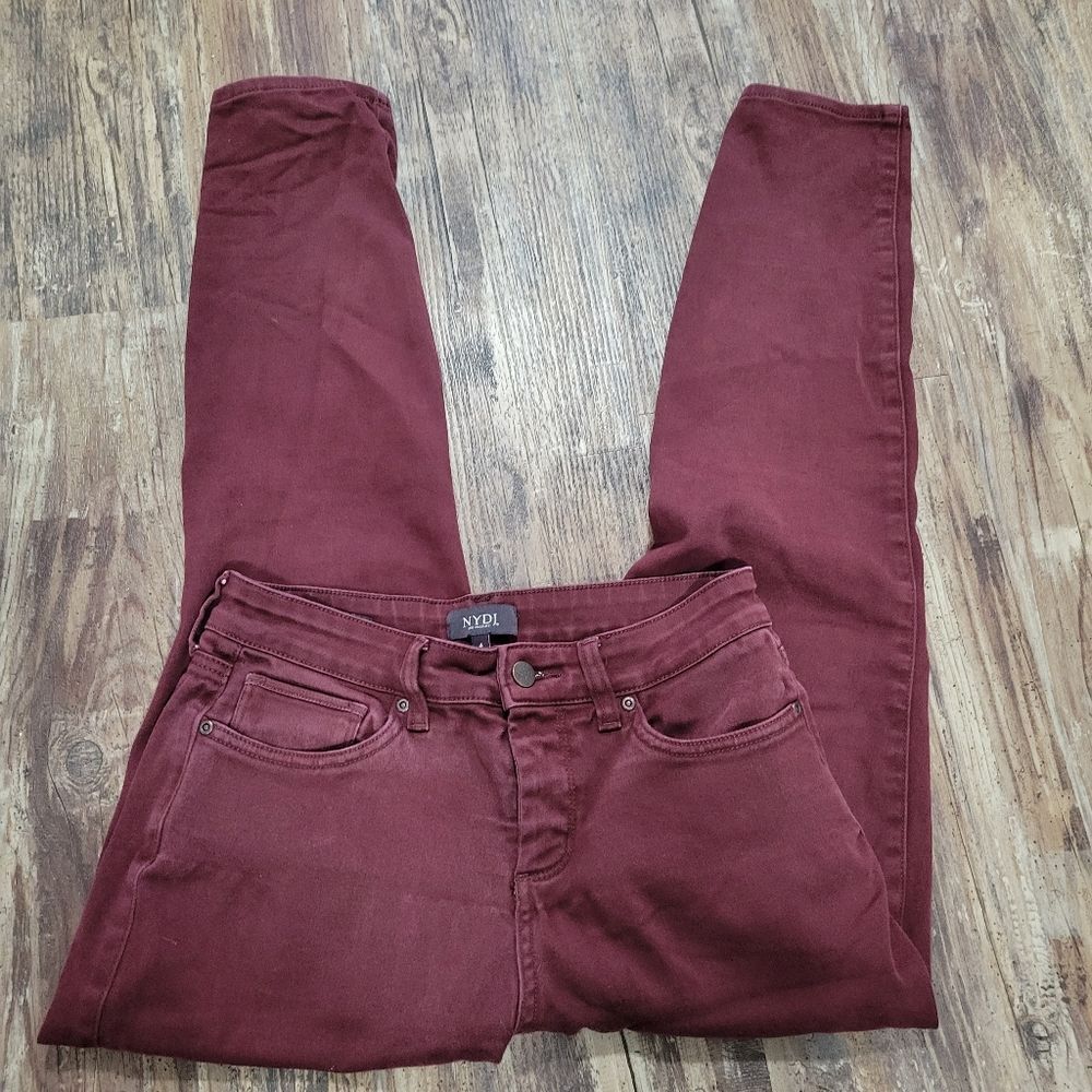 NYDJ Ami Maroon 5 Pocket Skinny Jean